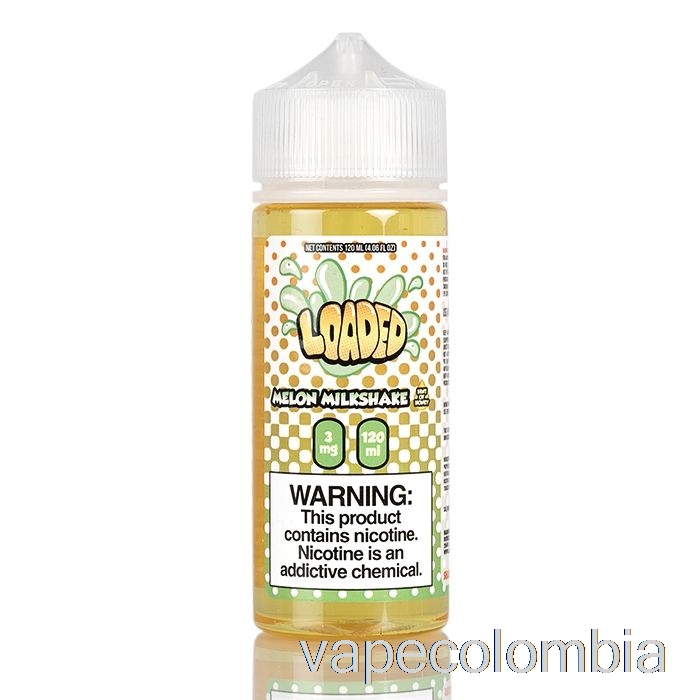 Batido De Melón Vape Recargable - E-líquido Cargado - Vapores Despiadados - 120ml 3mg